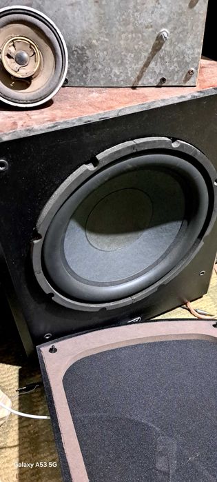 Тонколони пайнр 2х400вата 10" +буфер 200вата 12" и усилвател