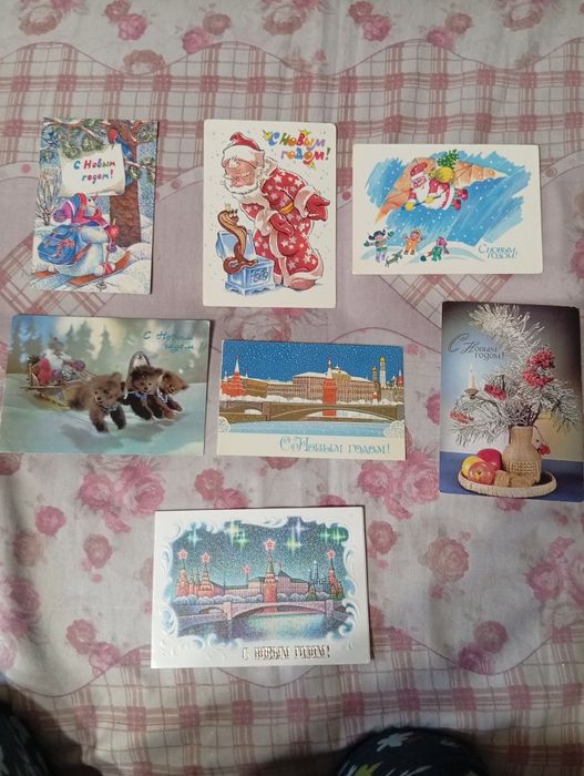 Продам открытки сов