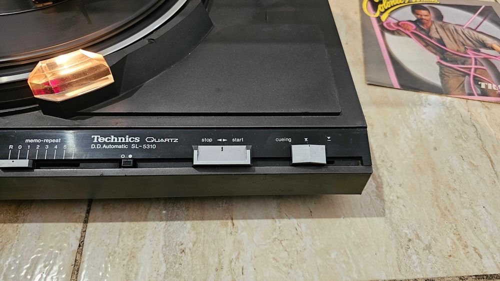 Pick-up Technics SL-5310 D. Drive, ceva probleme optice, test video!