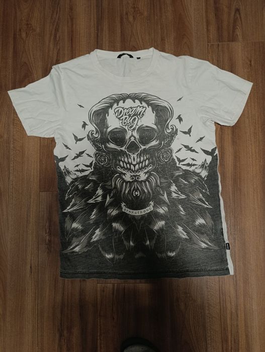 Тениска с щампа на череп