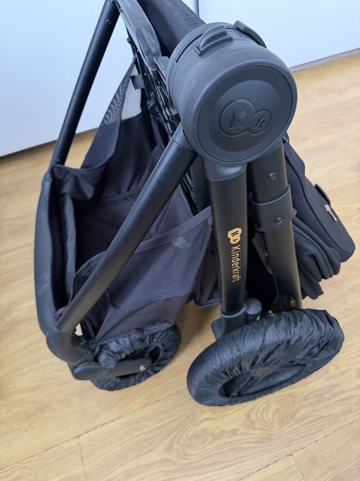 Бебешка количка 2 в 1 KinderKraft Nea 2, Midnight Black