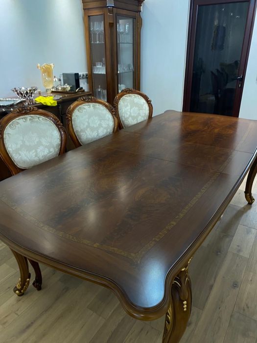 Set masă cu 6 scaune