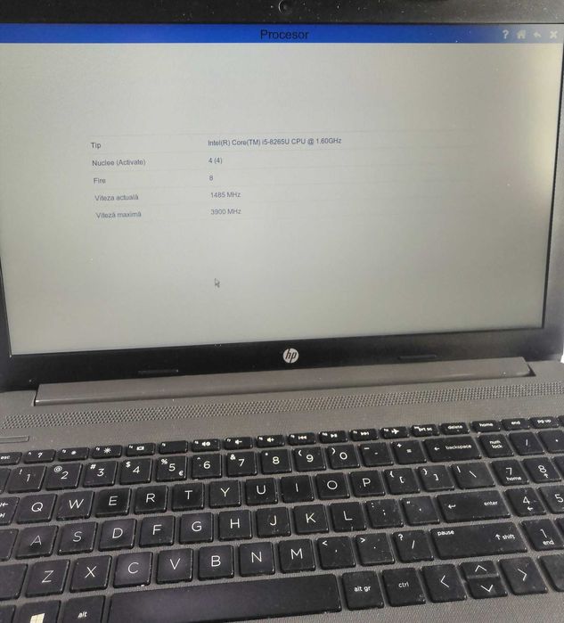 Laptop HP 250 G7 Intel Core i5, 1.60GHz, 8GB, 256GB SSD, Windows 11  Bucuresti Sectorul 5 • OLX.ro