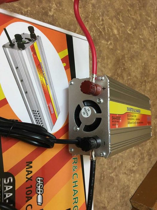 Инвертор 3kVa,сам заряжает аккумулятор,подходит к газовым котлам