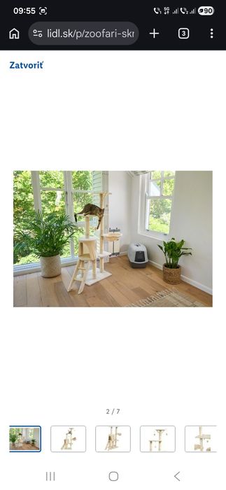 Ansamblu de joacă pentru pisici Zoofari.