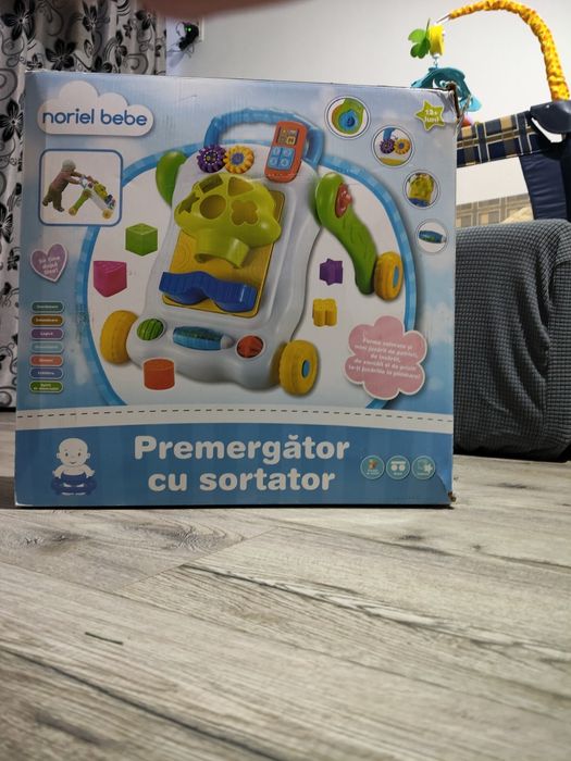 antepremergator interactiv Infunbebe Activity Shape Sorter Baby Walker