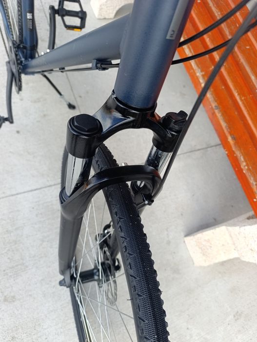 Трекинг велосипед Riverside 700, сиво/зелено 28/XL,L