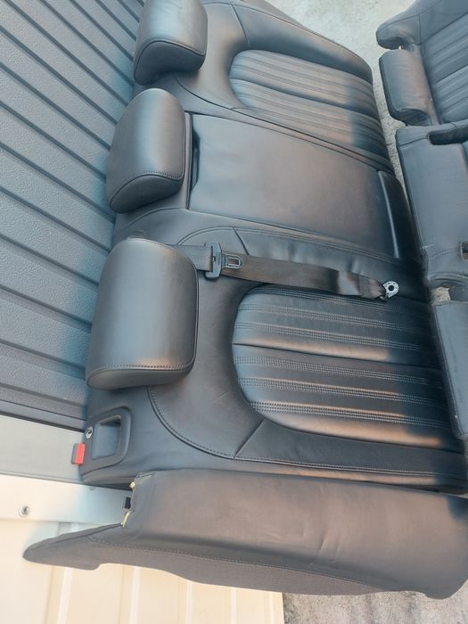 Set interior piele neagra S-line AUDI A6 C7 4G Model 2011-2018