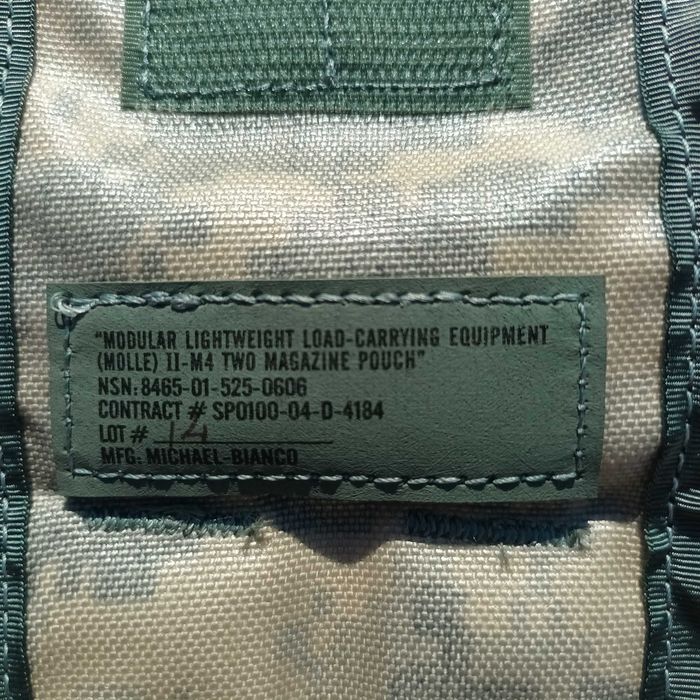MOLLE II US Military Army M4 Double Mag Ammo Pouch