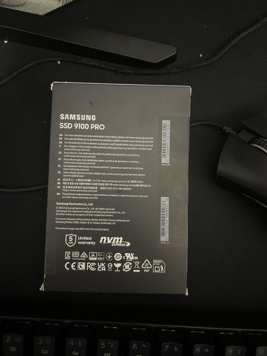 SSD samsung Nvme M2 PCIe 5.0 2TB 14700mb/s SIGILAT