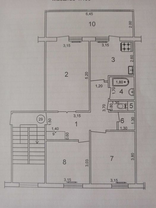 Продается | Ахмад Югнакий | 3/2/5 | 78м² | [собственник]