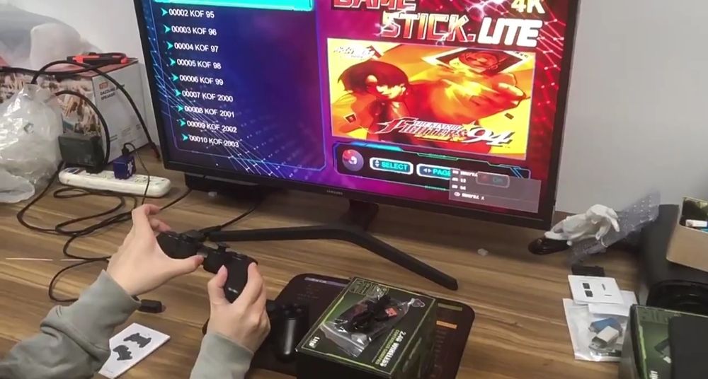 Game Stick m8 на  128Gb. 4K, 40100игр в 1