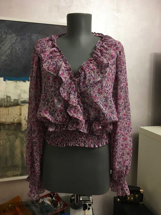 ZARA ефирна риза Л