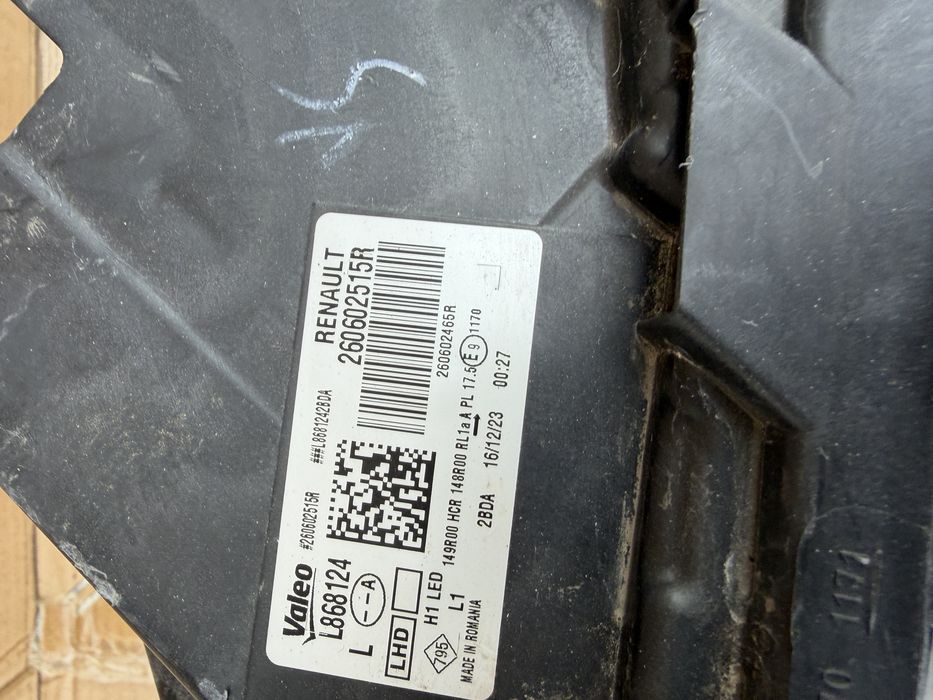 Far stanga Dacia Duster 2 Full Led 2021/2022