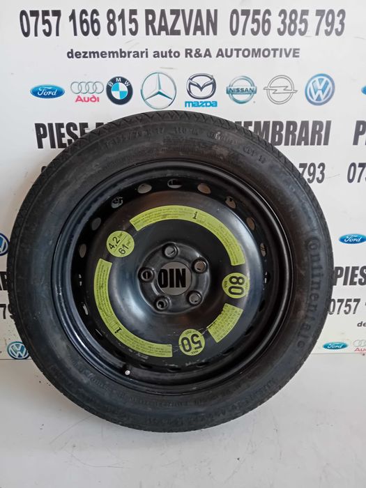 Roata Rezerva Slim Mercedes C Class W204 E Class W212 R17 T155/70R17