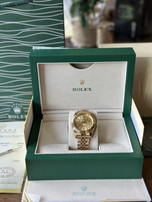 Rolex Datejust Yellow Gold 41 mm
