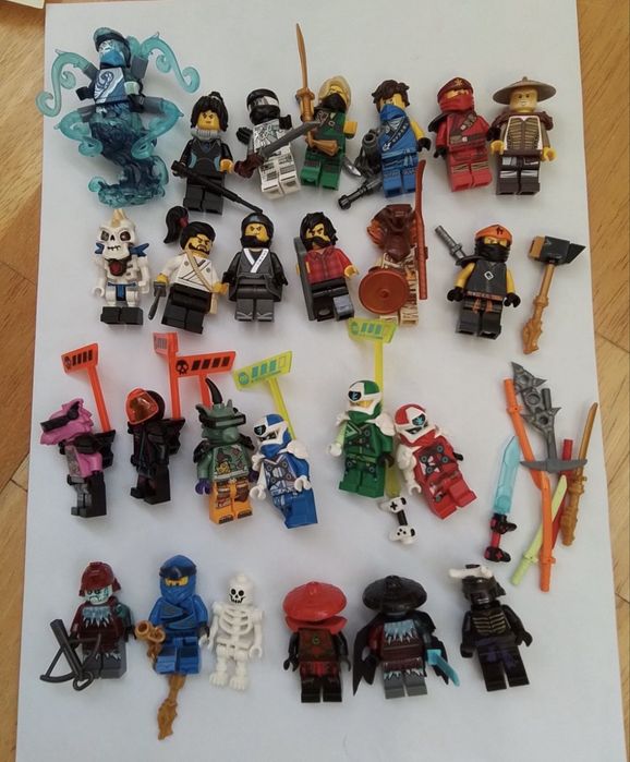 Lego Ninjago фигурки лего колекция