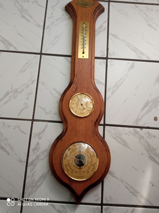 ФРЕНСКА метеорогична  станция  барометър,термометър .