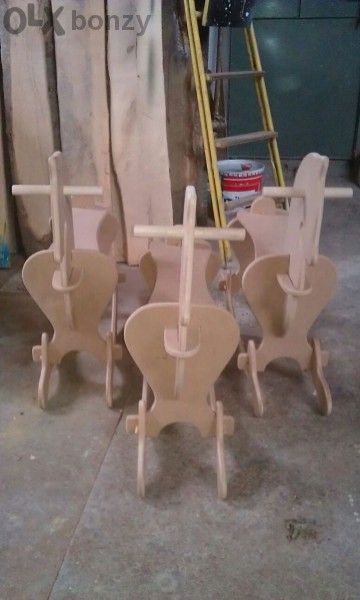 конче дървено  цветно