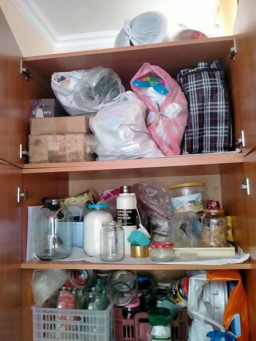 Шкаф с антресолью