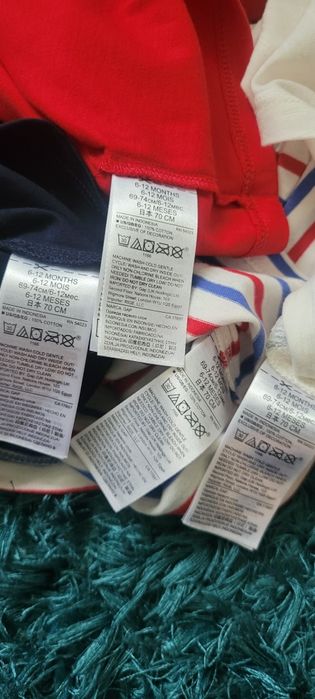 Tricouri pt fetite  marimea 74 ,6-9-12 luni