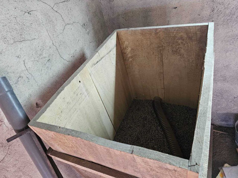 Пелетна горелка + котел + бункер | дървесни пелети|Self Cleaning|40 kW