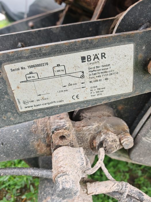 Lift iveco daily an 2017