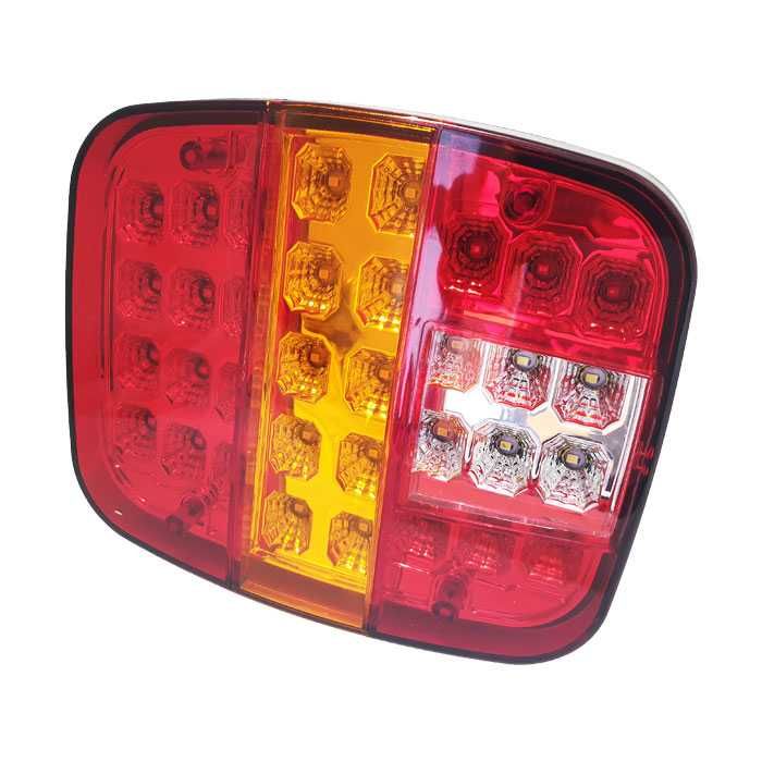 Диоден стоп HY-088H 6 LED 10–30V – 1 бр. универсален за камион бус ремарке