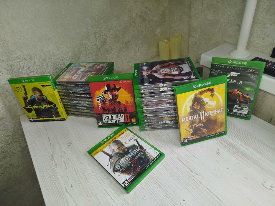 Xbox ONE с топовыми играми
