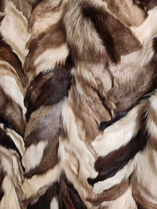 Елек с естествен косъм