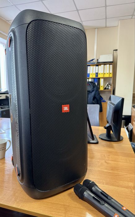 Портативная аудиосистема JBL PARTYBOX 310 + 2 микрофона