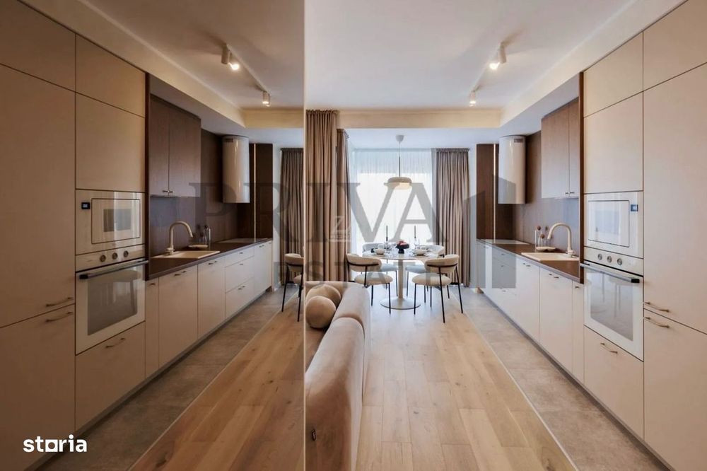Apartament lux 2 camere, 52 mp, etaj 10, parcare, Nord One Brediceanu