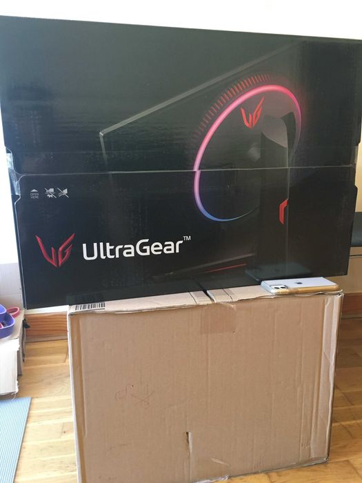 LG ultragear 27gp950-b 4K UHD Nano IPS 1ms 144Hz HDR600 Monitor with G-SYNC