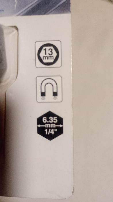 Cheie tubulară magnetică - 13mm