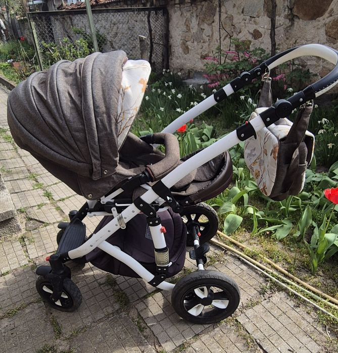 Бебешка количка 3 в 1 Адамекс