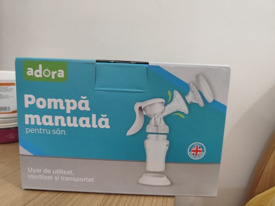 Pompa electrica și pompa manuala