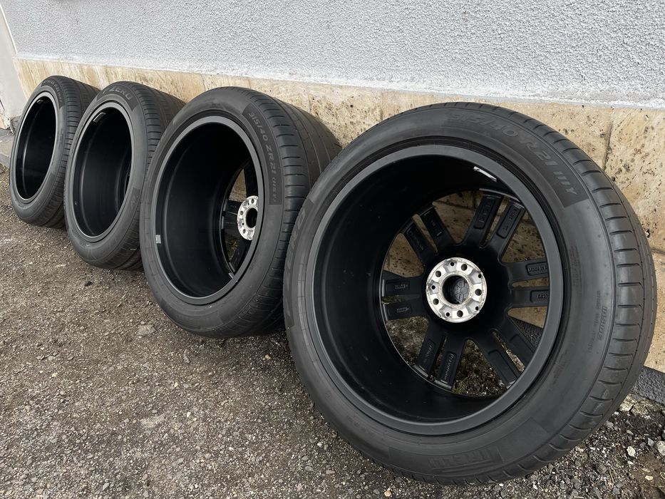 Jante Roti 21 Originale 5X112 Mercedes GLE ML W167 Anvelope vara 275 45 R21 / 315 40 R21
