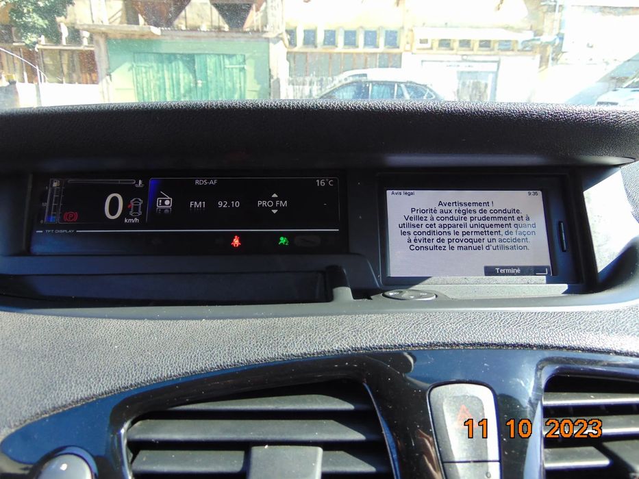 Navigatie Renault Scenic 3 an 2009-2016