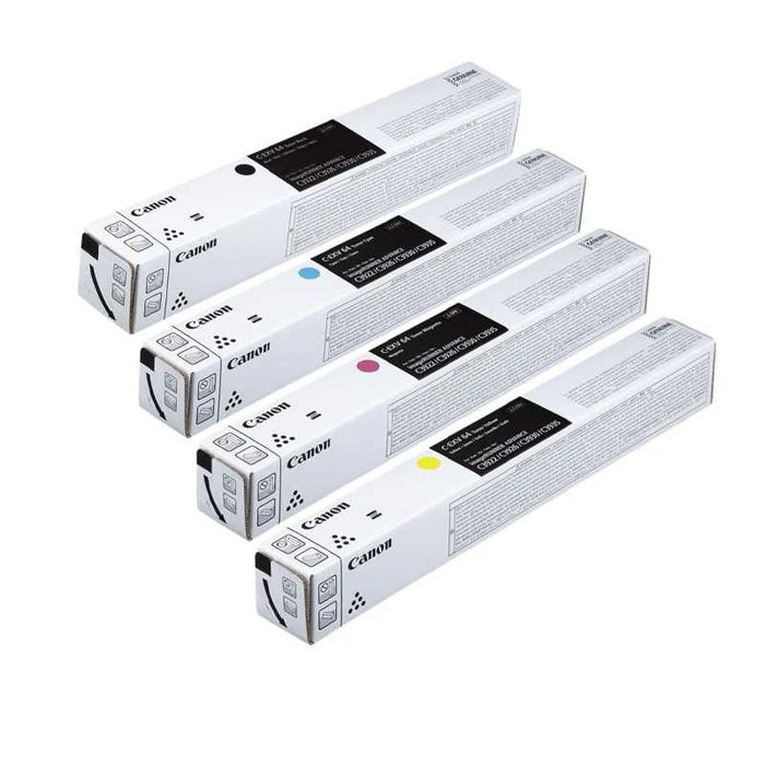 Комплект тонер-картриджей Canon C-EXV 64(B,Y,C,M) для  IR3926. IR3326