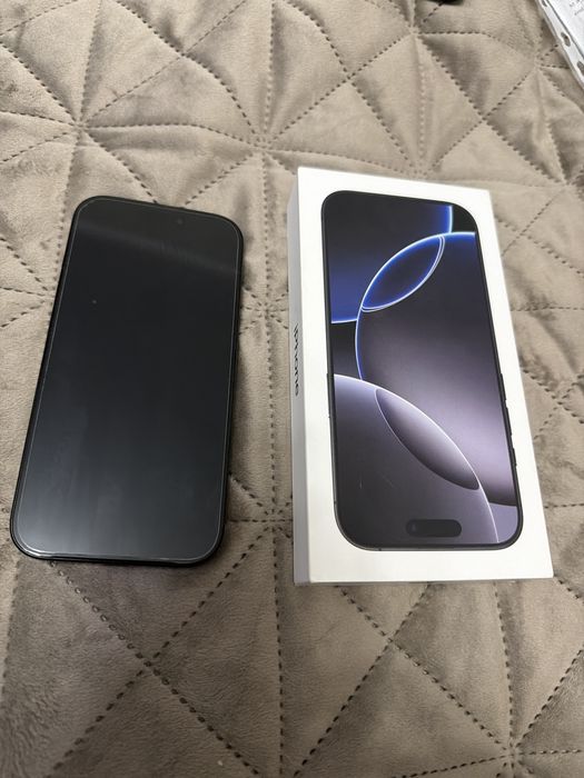 Iphone 16 pro 256gb  Black titanium