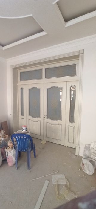 Установка дверей акфа и МДФ