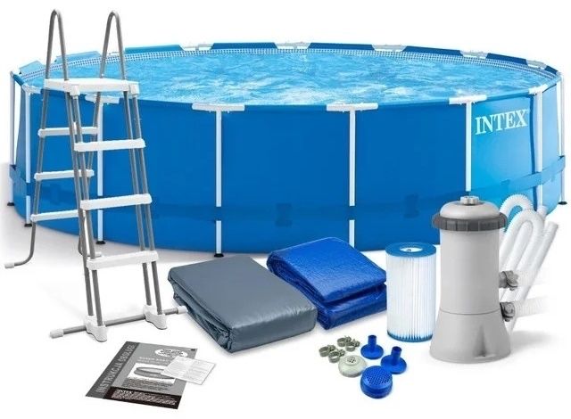 Бассейн каркасный Intex 457*122