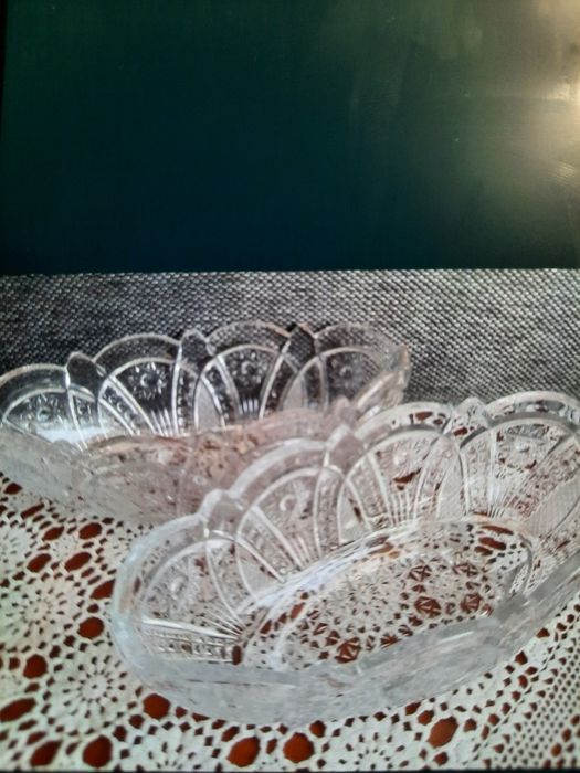 Салатницы хрустальные