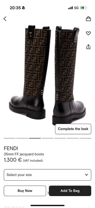 Оригинални ботуши Fendi ПРОМО 1600