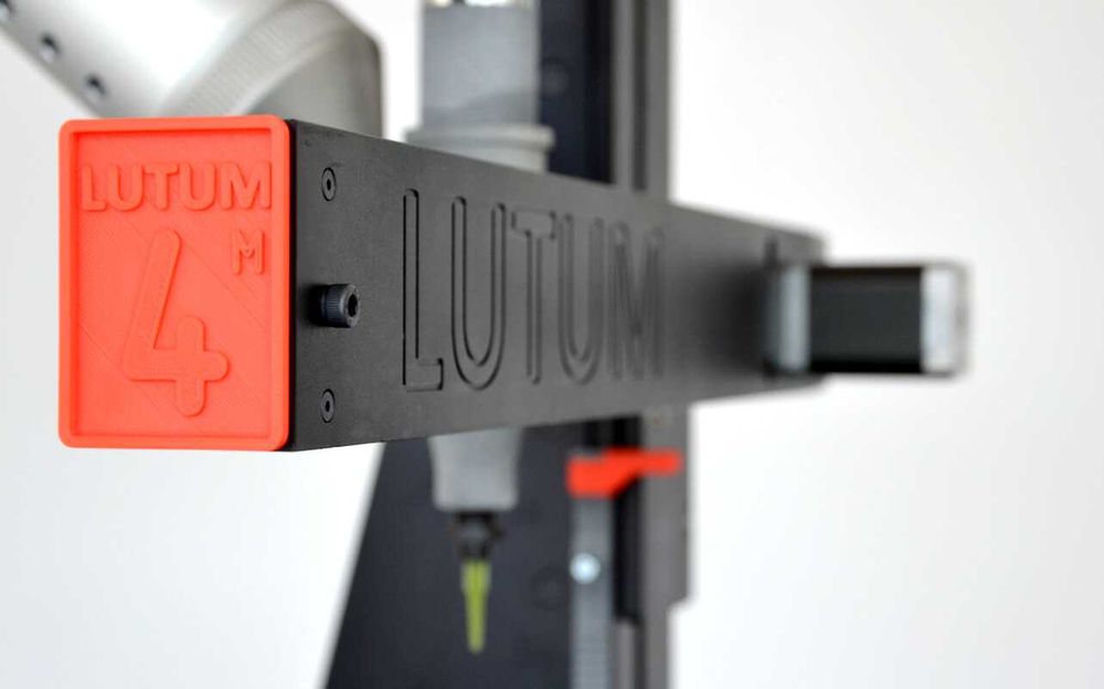 imprimanta 3D in ceramica lutum 4 cu 1/2 capuri, schimb auto