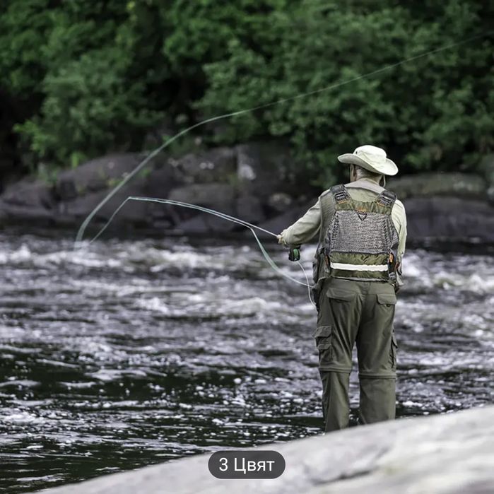 Универсален размер Риболовен елек бързосъхнеш