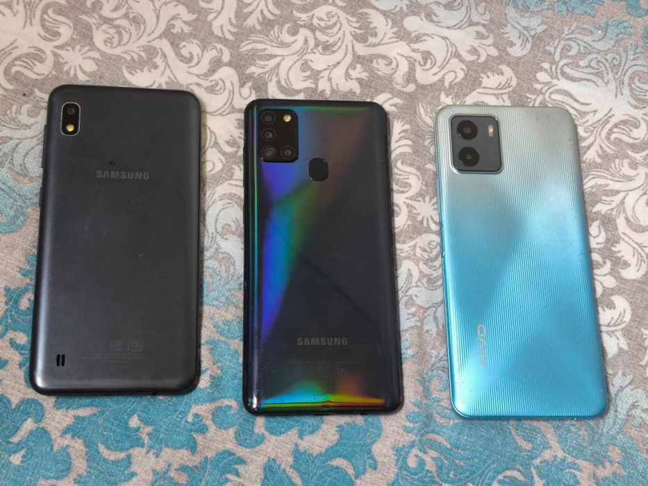 Samsung A10, A21s, Y15s