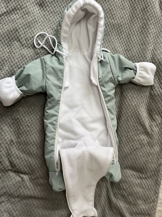 Детский теплый комбинезон и кокон