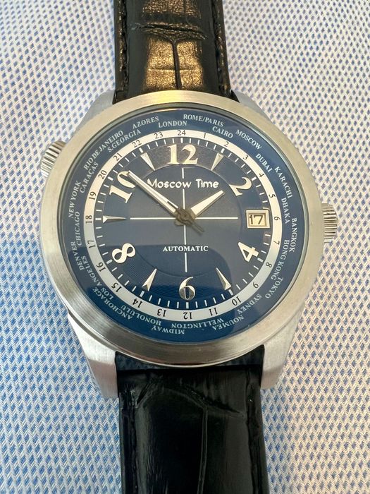Мъжки автоматичен часовник Moscow time