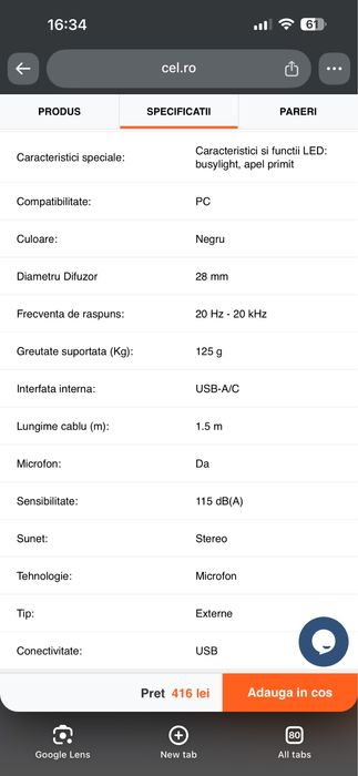 Casti Jabra Evolve2 30